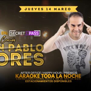 Ticket Juan Pablo Flores 14-03-2024